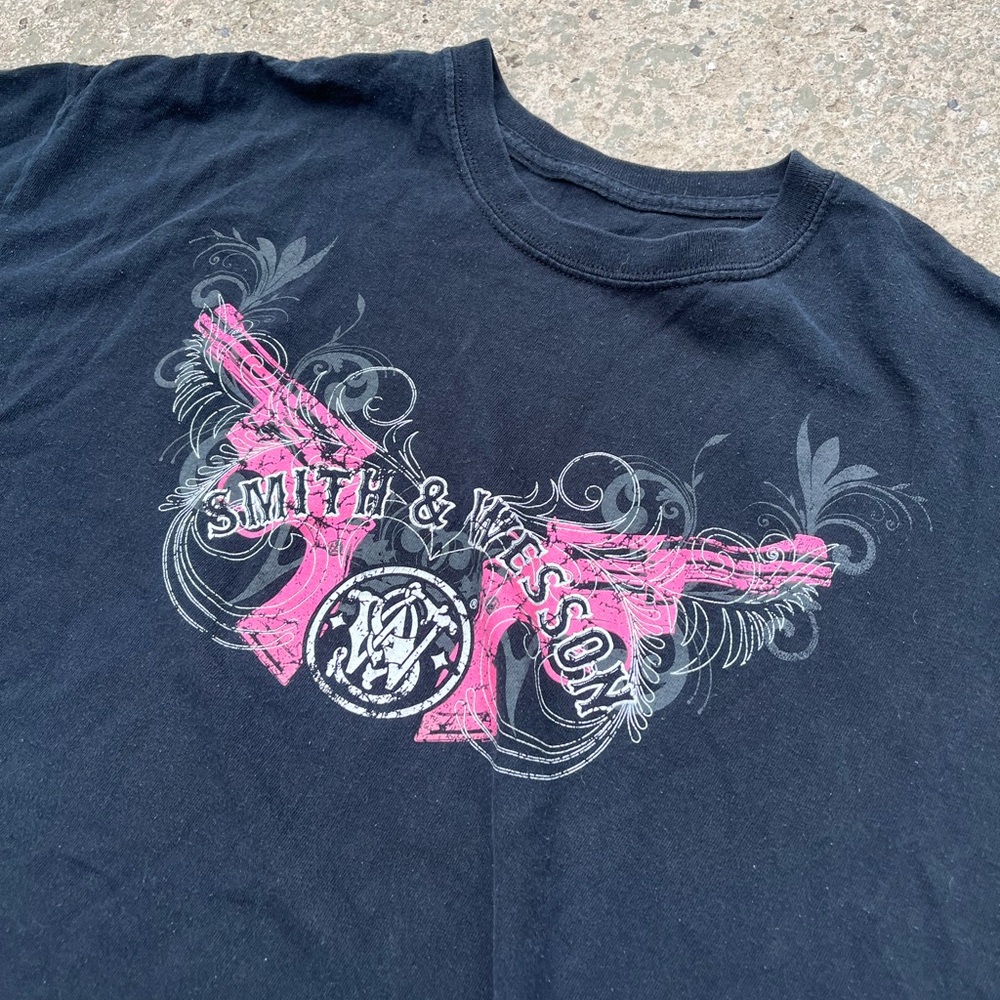 Vintage Smith and Wesson Y2K Punk Tee size XL